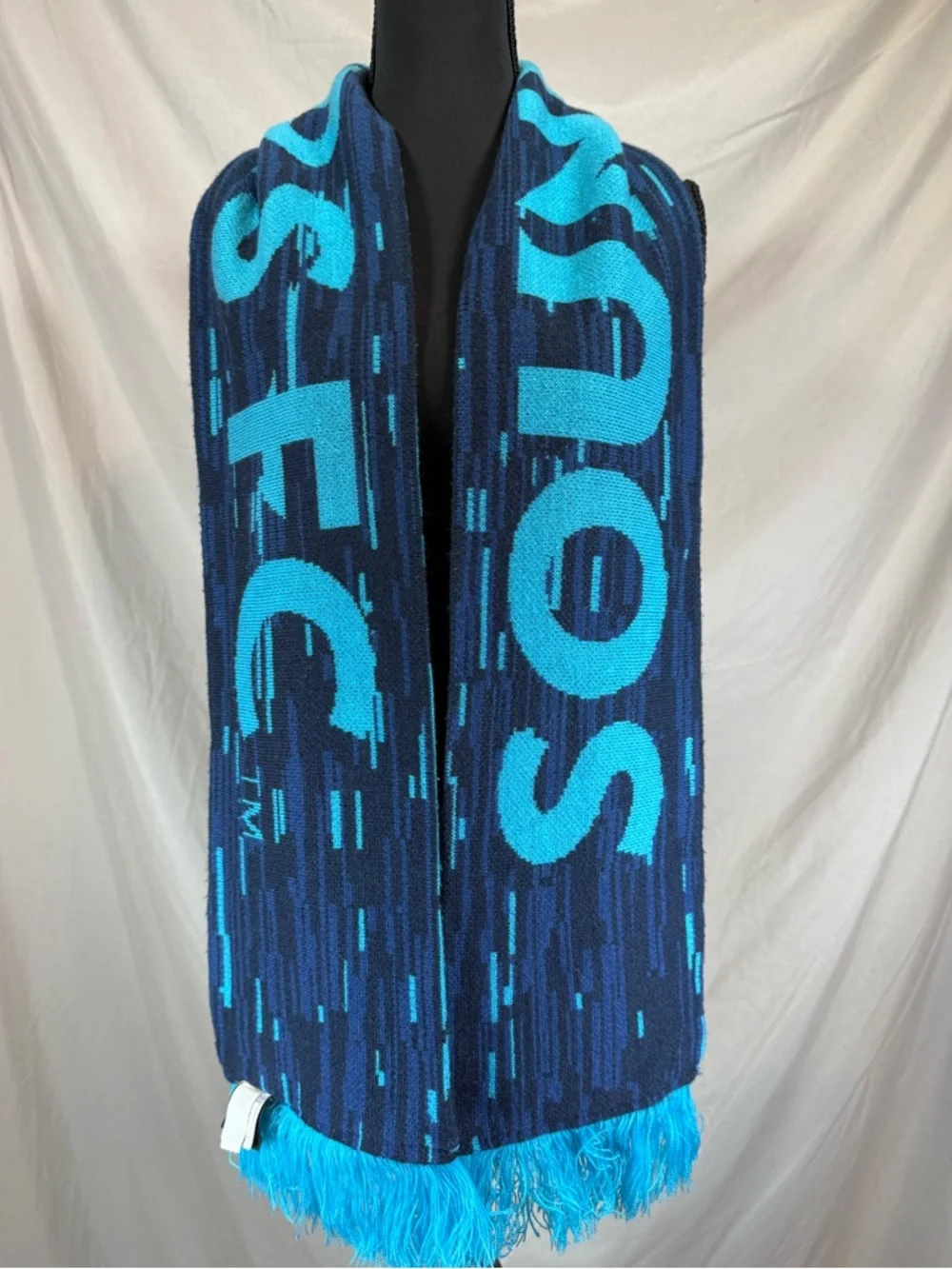 Adidas Seattle Sounders FC Sublimated Scarf - Blue & Neon‎ Blue 🟦⚽✨